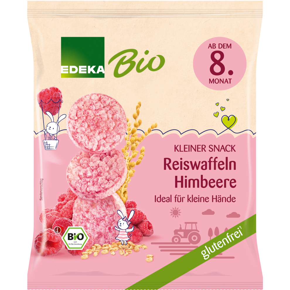 Reiswaffeln Himbeere