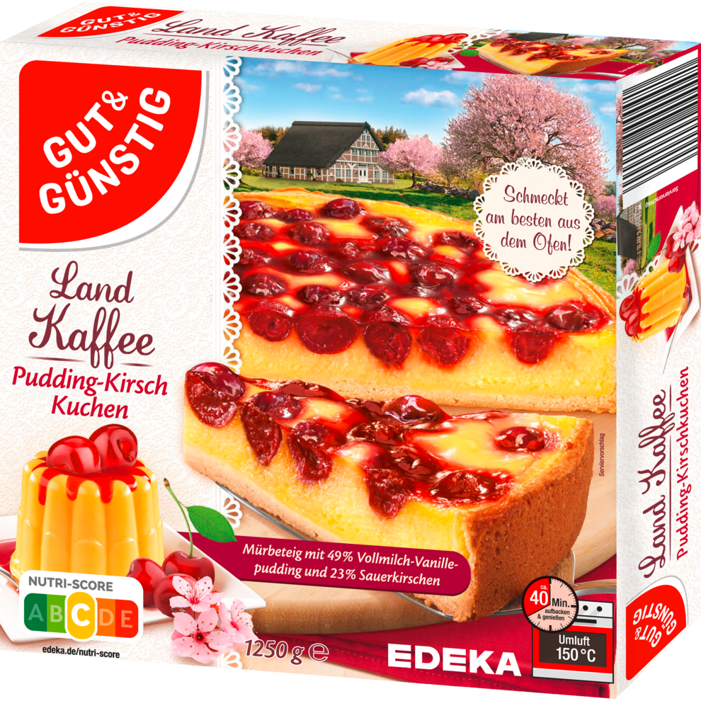 Pudding-Kirschkuchen EDEKA