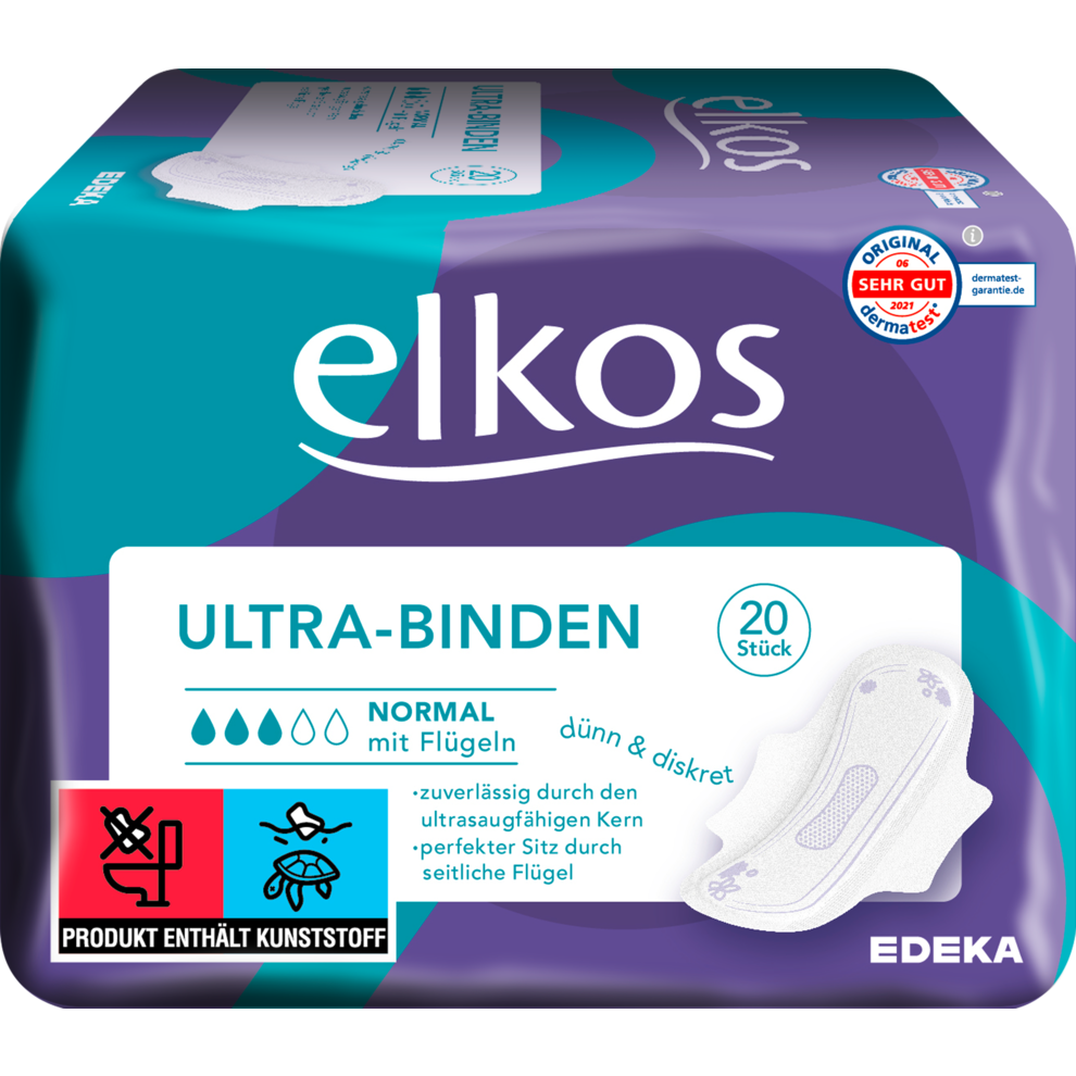 Ultra Binden Normal, mit Flügeln