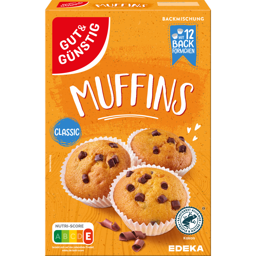 Backmischung Muffins Classic