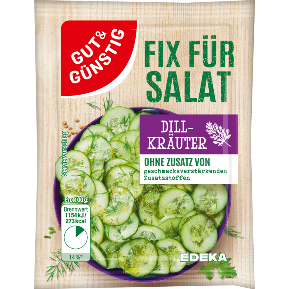 Fix für Salat, Dill-Kräuter