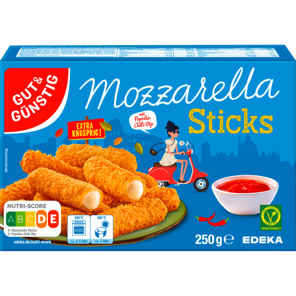 Mozzarella-Sticks