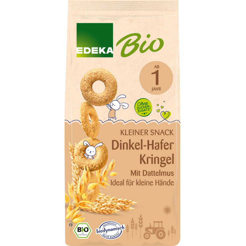 Dinkel-Hafer Kringel