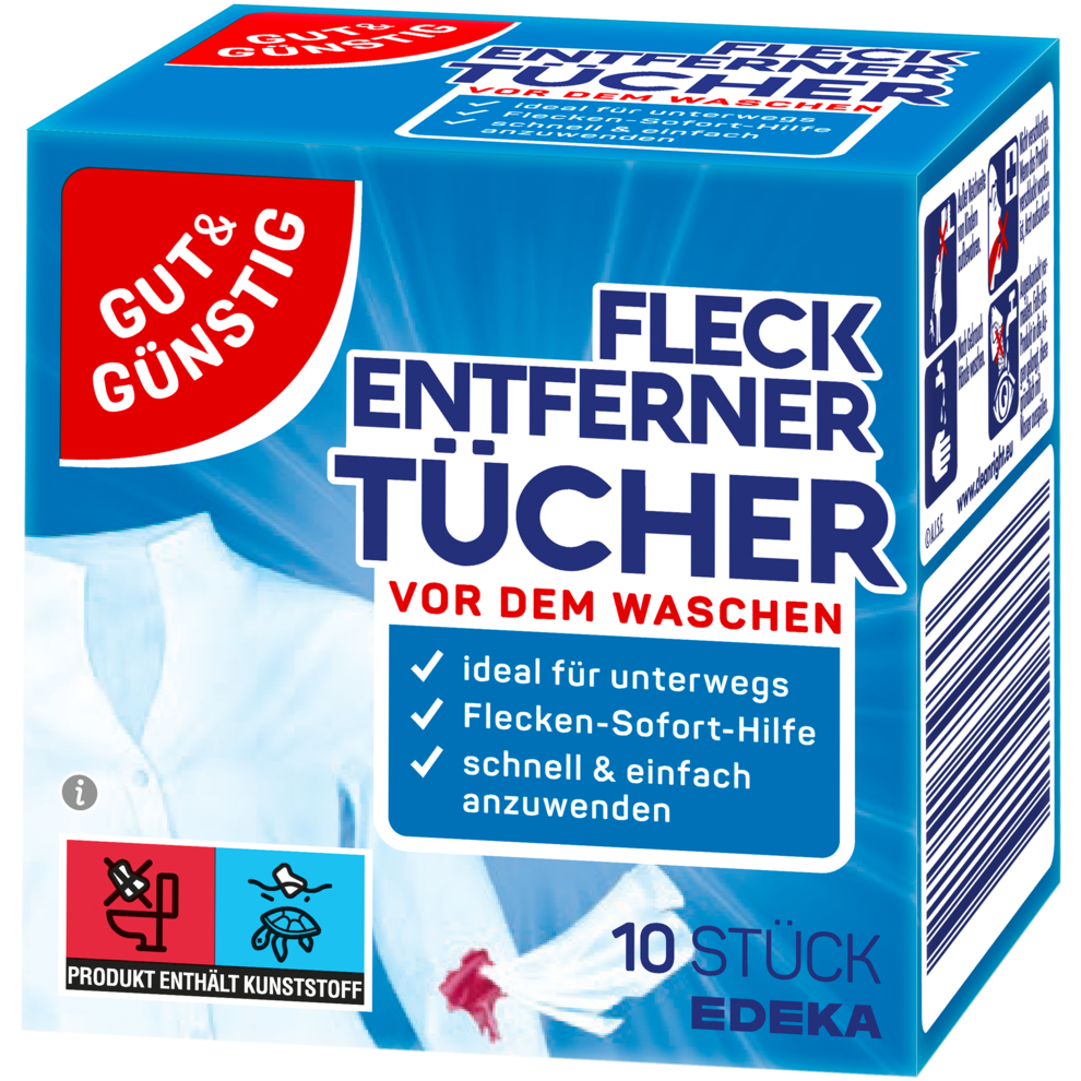 Fleckentfernertücher