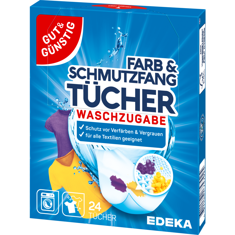 Farbfangtücher