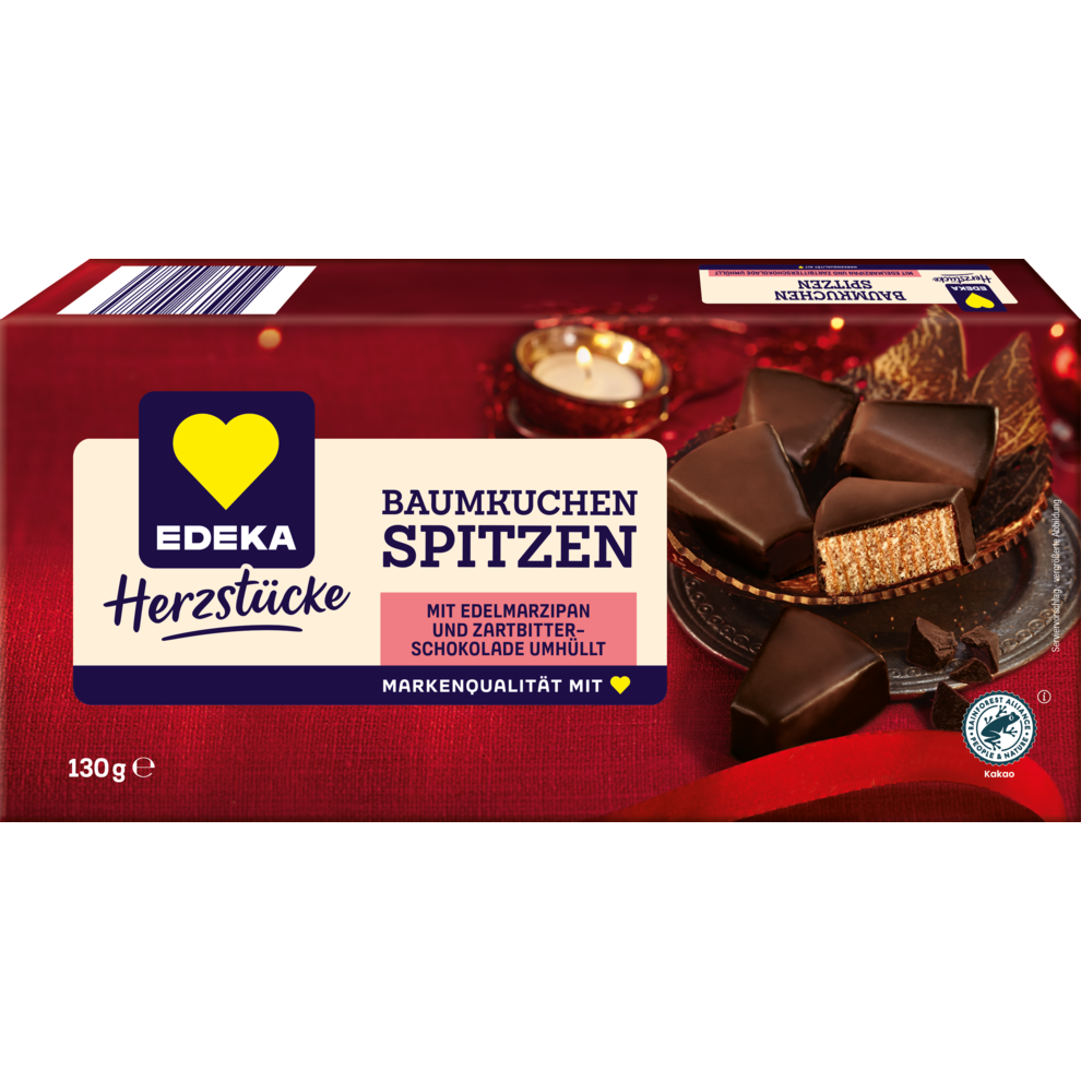 Baumkuchenspitzen Zartbitter
