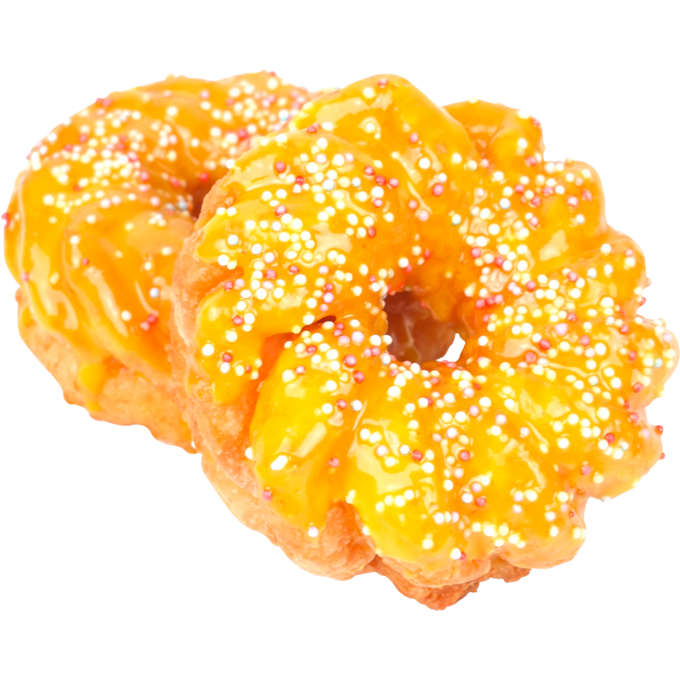 Spritzring, gelb