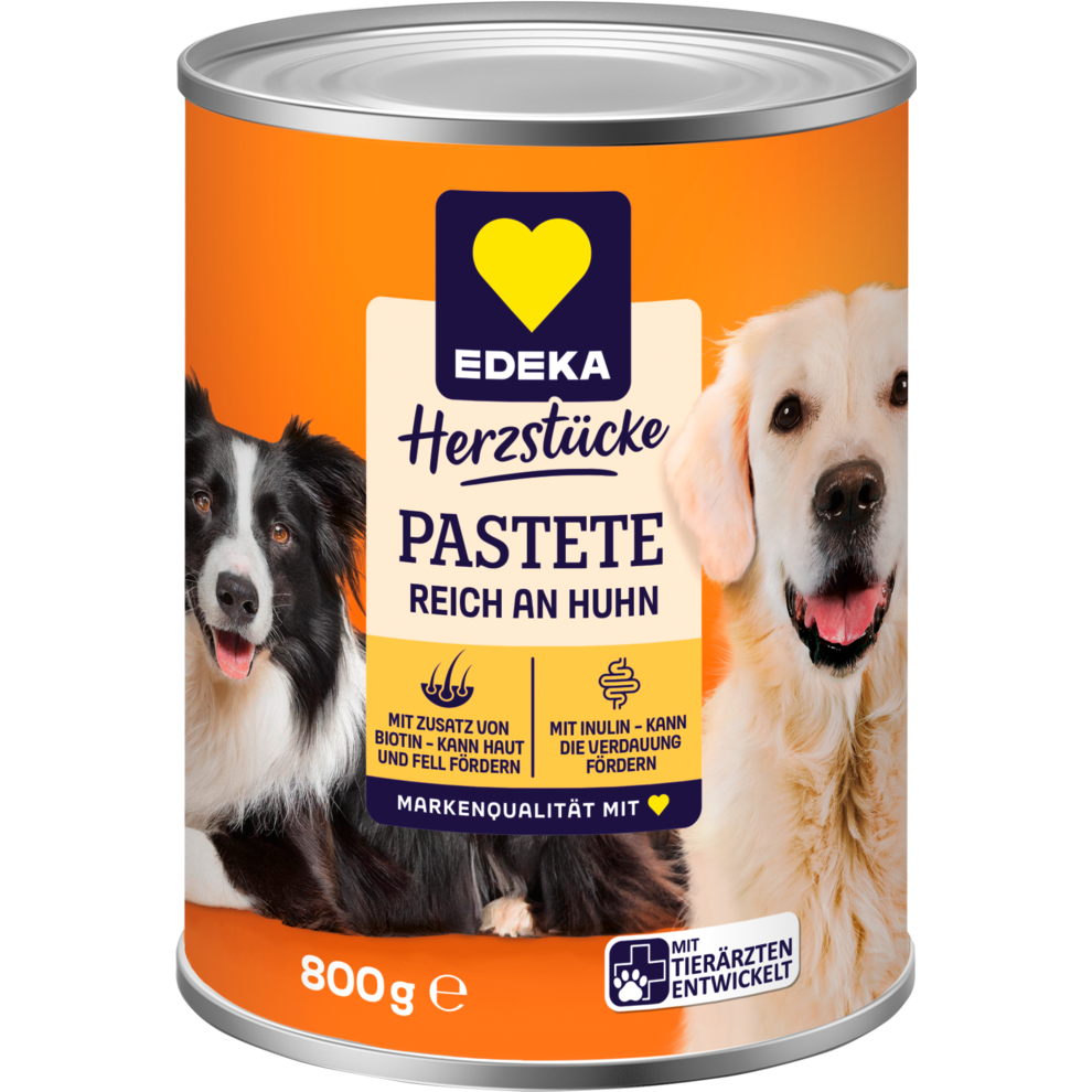 Pastete reich an Huhn