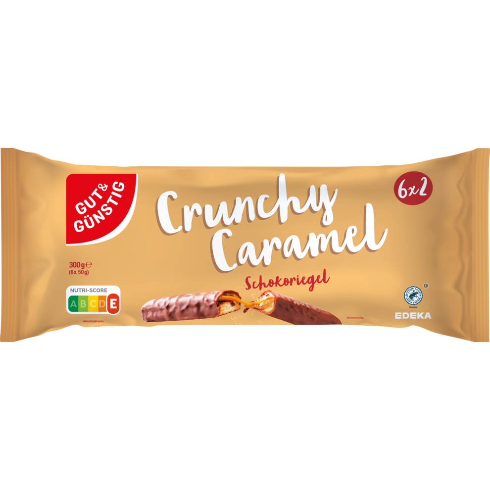 Multipack Schokoriegel Crunchy Caramel