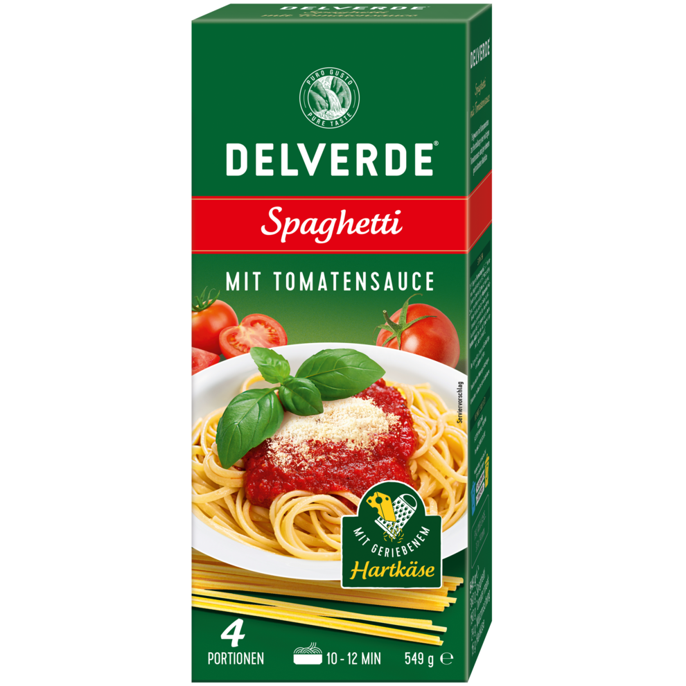 Delverde Spaghetti mit Tomatensauce