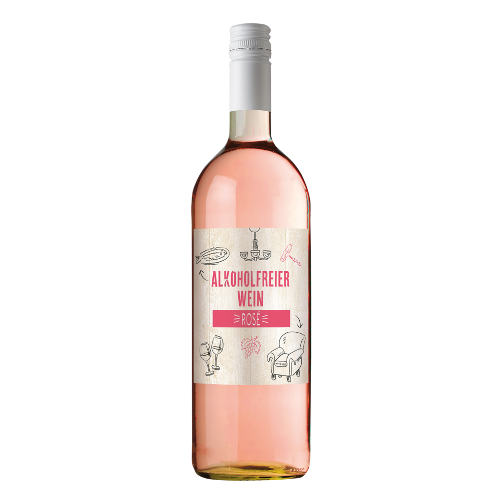 Hauswein alkoholfrei rosé