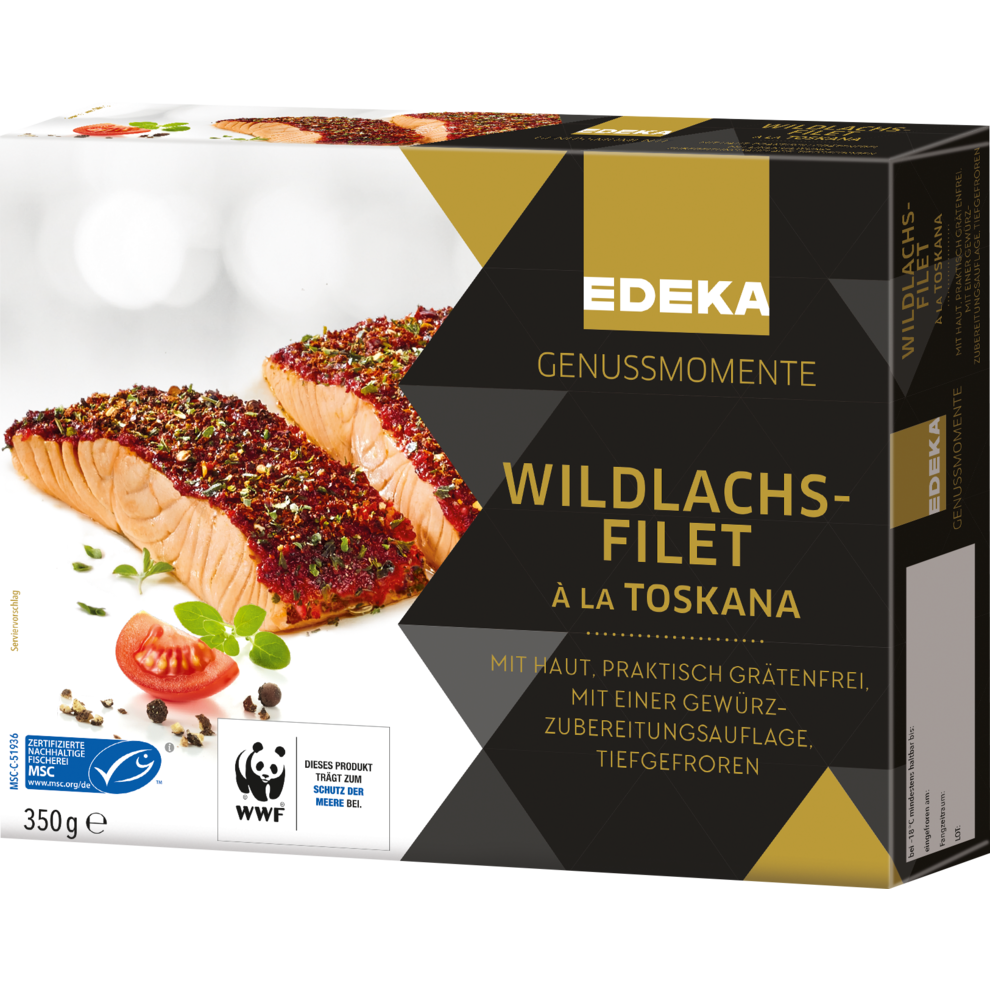 Wildlachsfilet à la Toskana