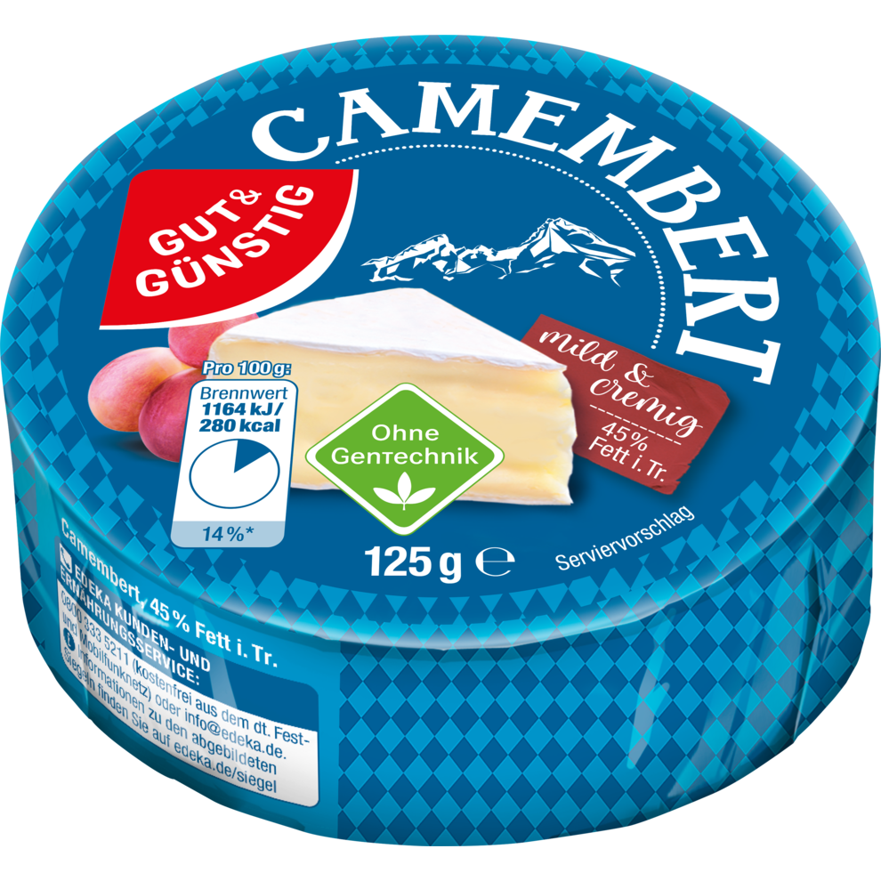 Camembert 45% Fett i. Tr.