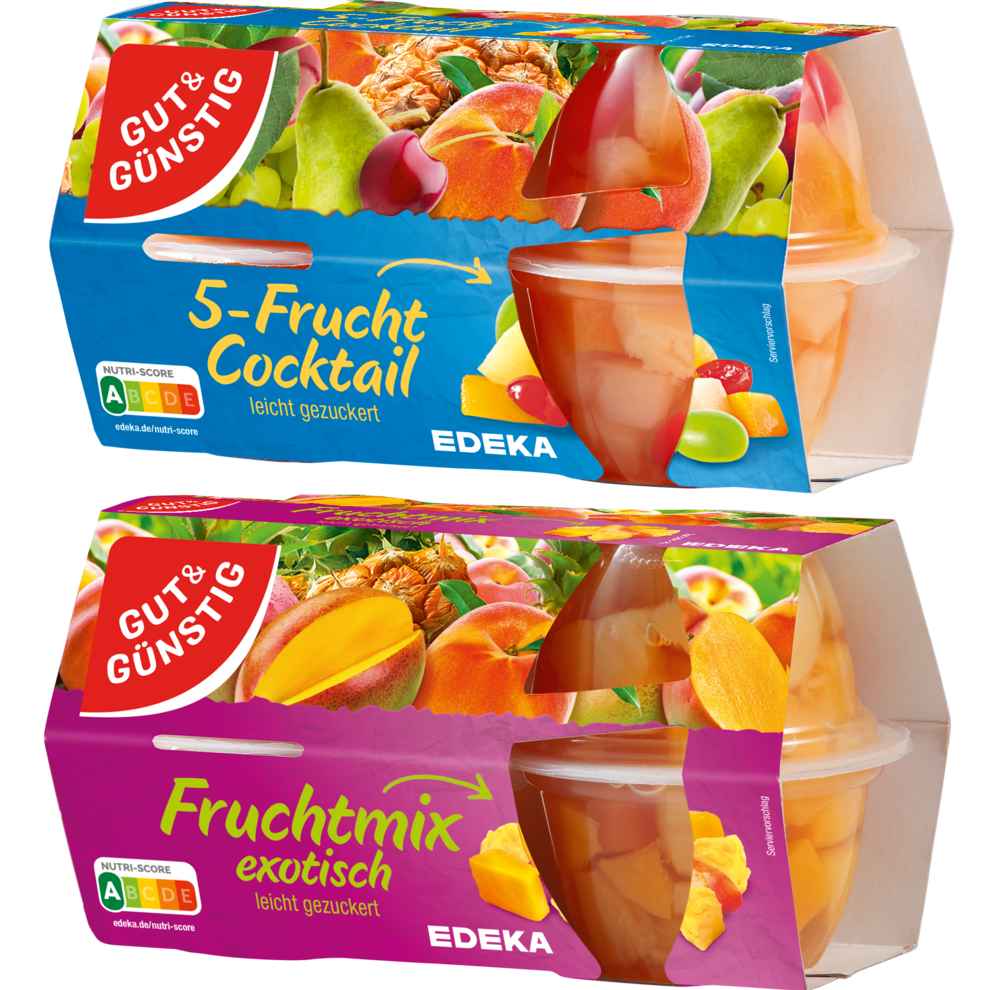 Fruchtmix 4er-Pack Mischkarton