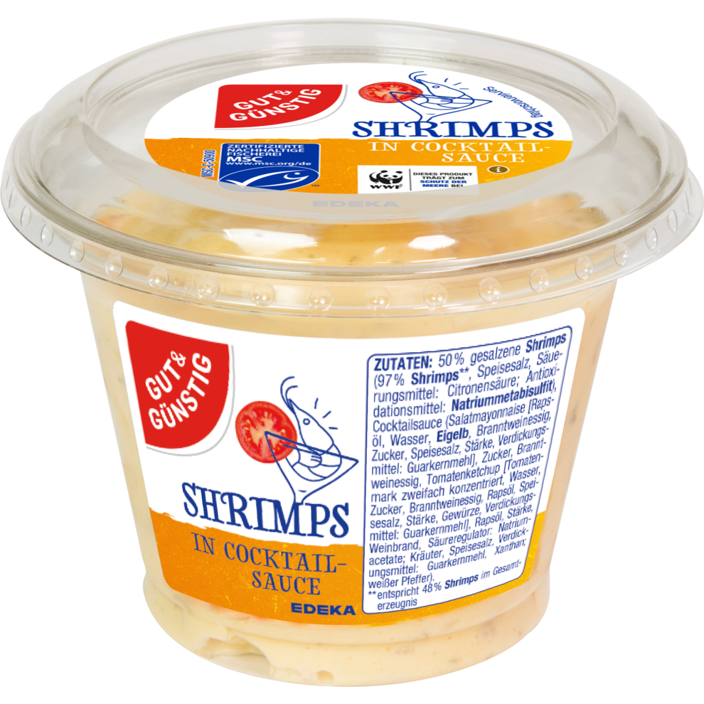 Shrimps in Cocktailsauce