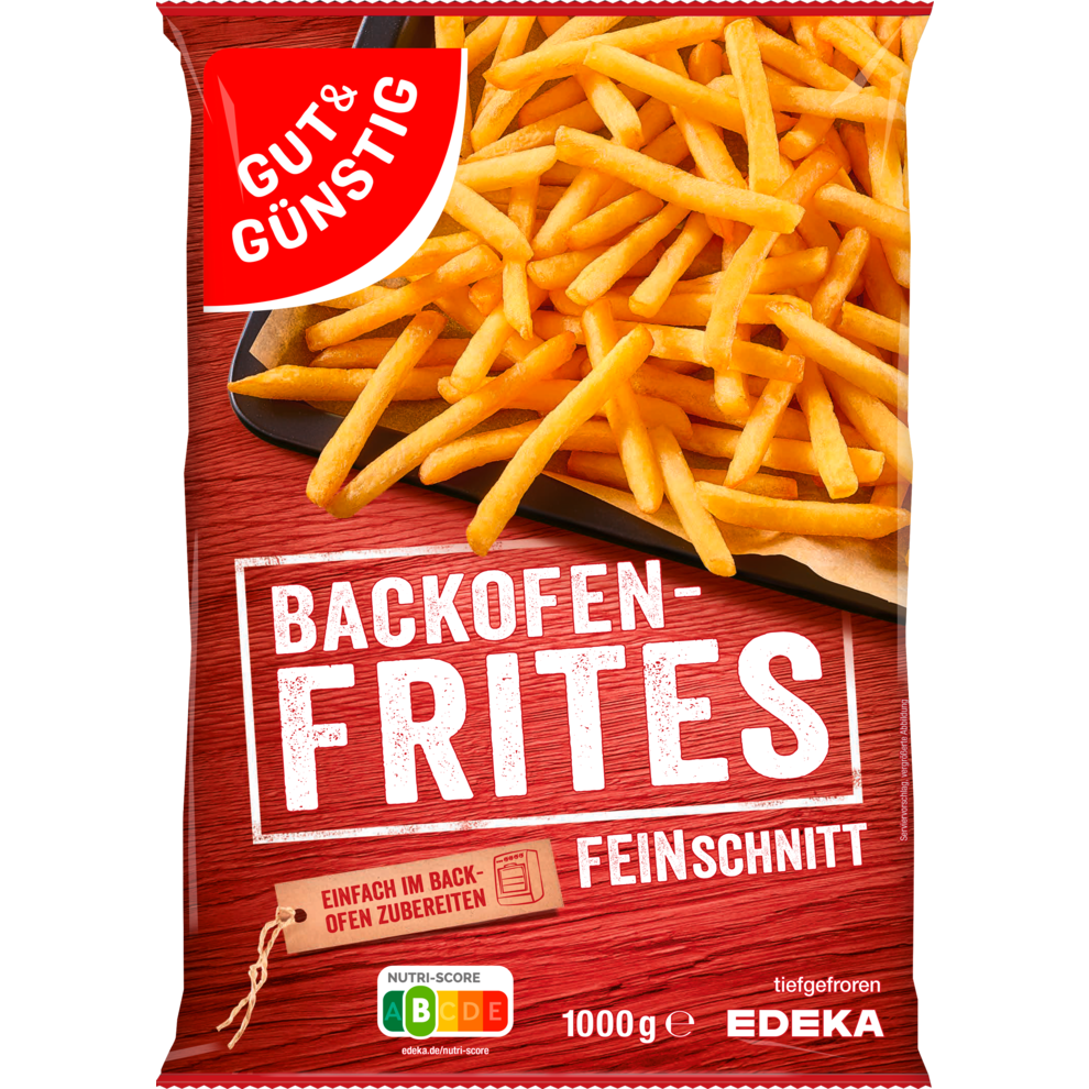 Backofen-Frites Feinschnitt