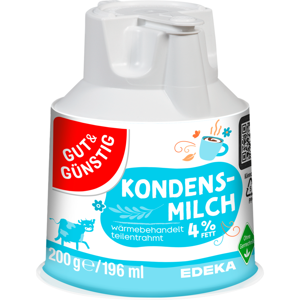 Kondensmilchkännchen 4% Fett