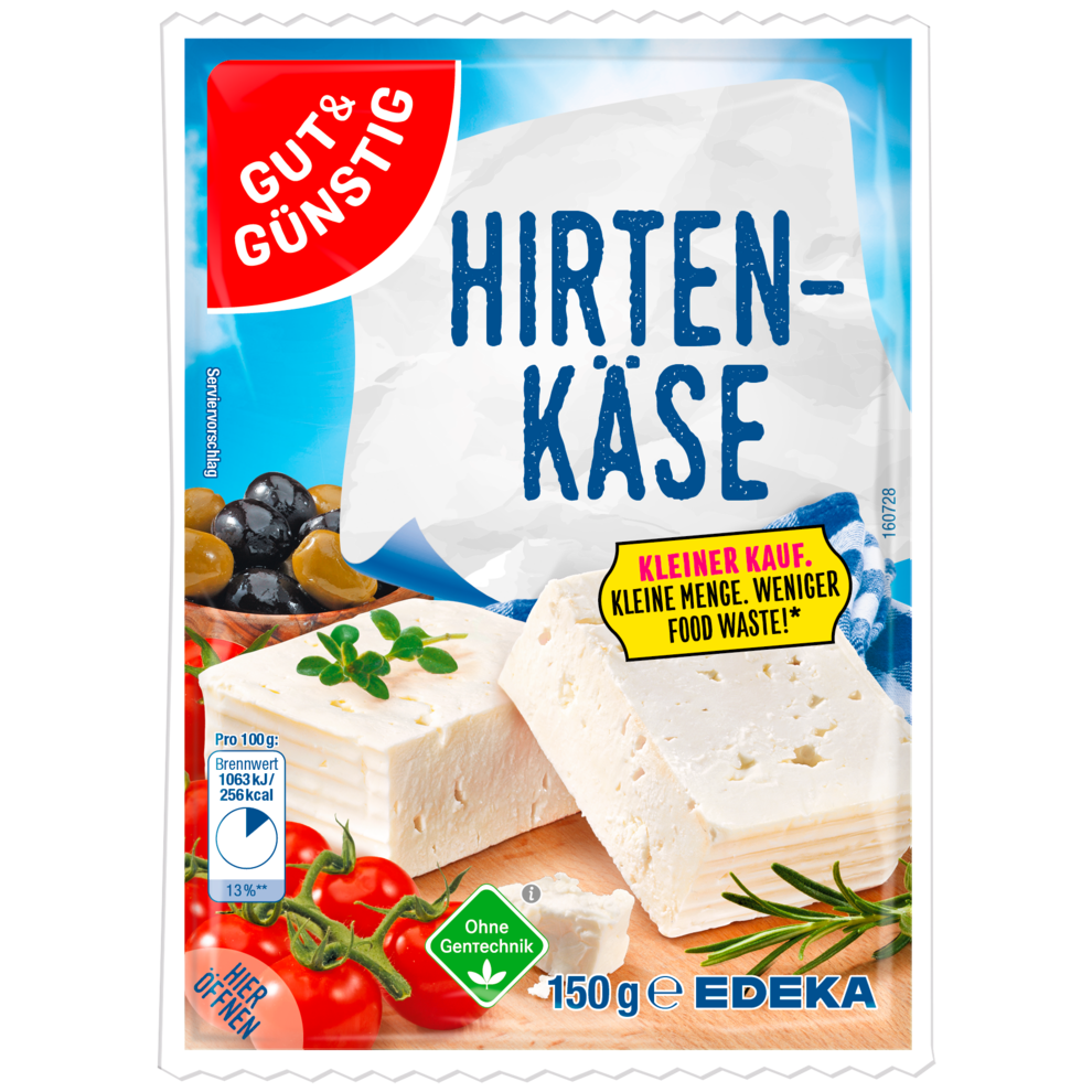 Hirtenkäse 45% Fett i.Tr.