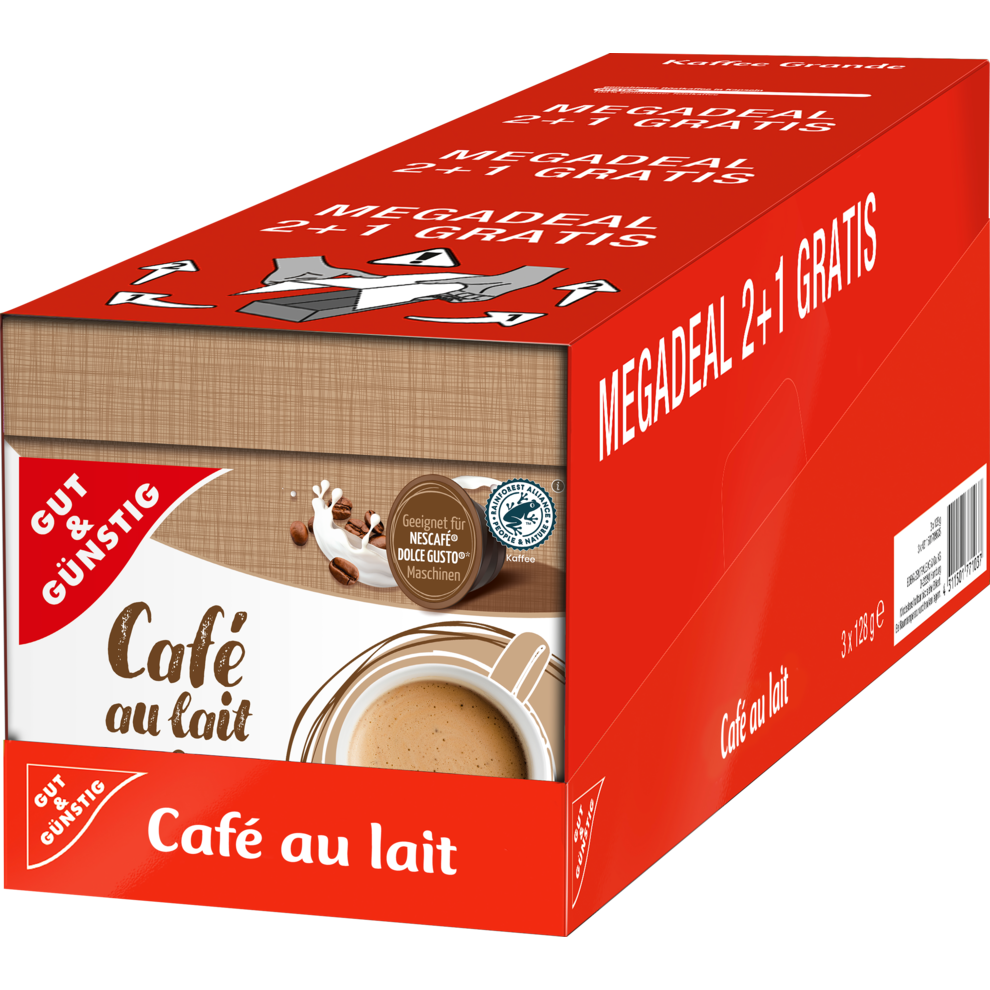 Kaffeekapsel Cafe au lait
