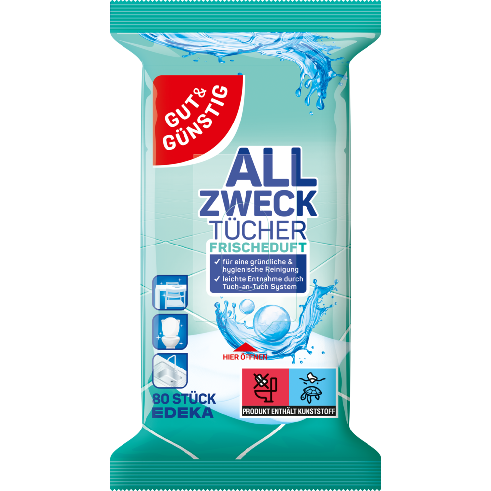 Allzwecktücher Frischeduft