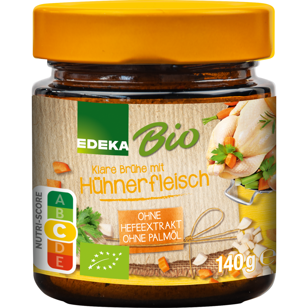 Klare Hühnerbühe
