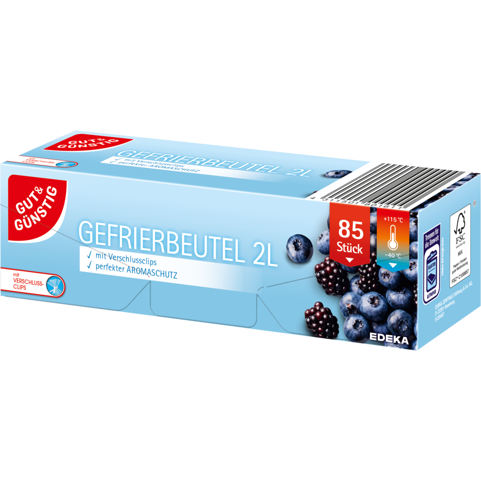 Gefrierbeutel 2 Liter