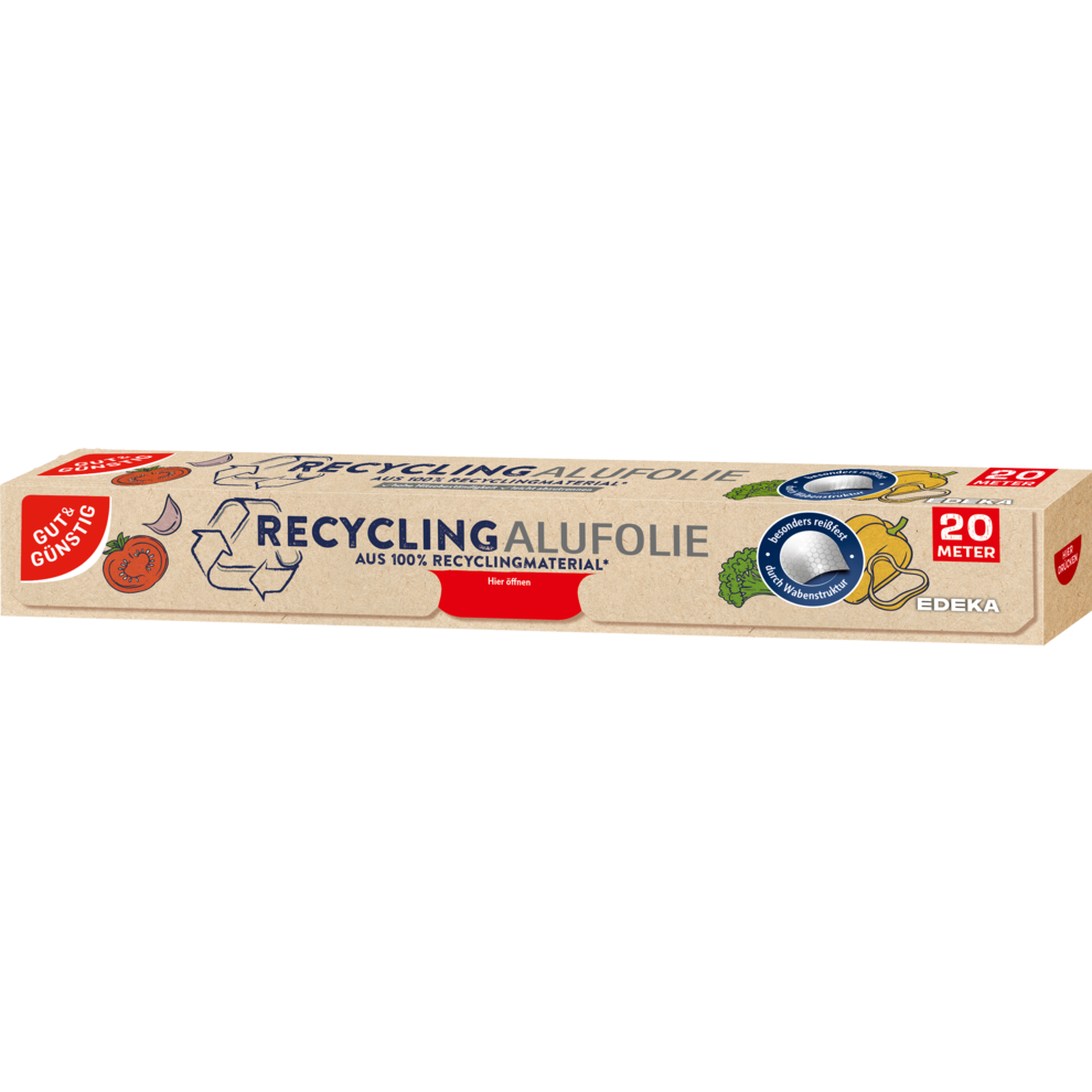 Recycling Alufolie