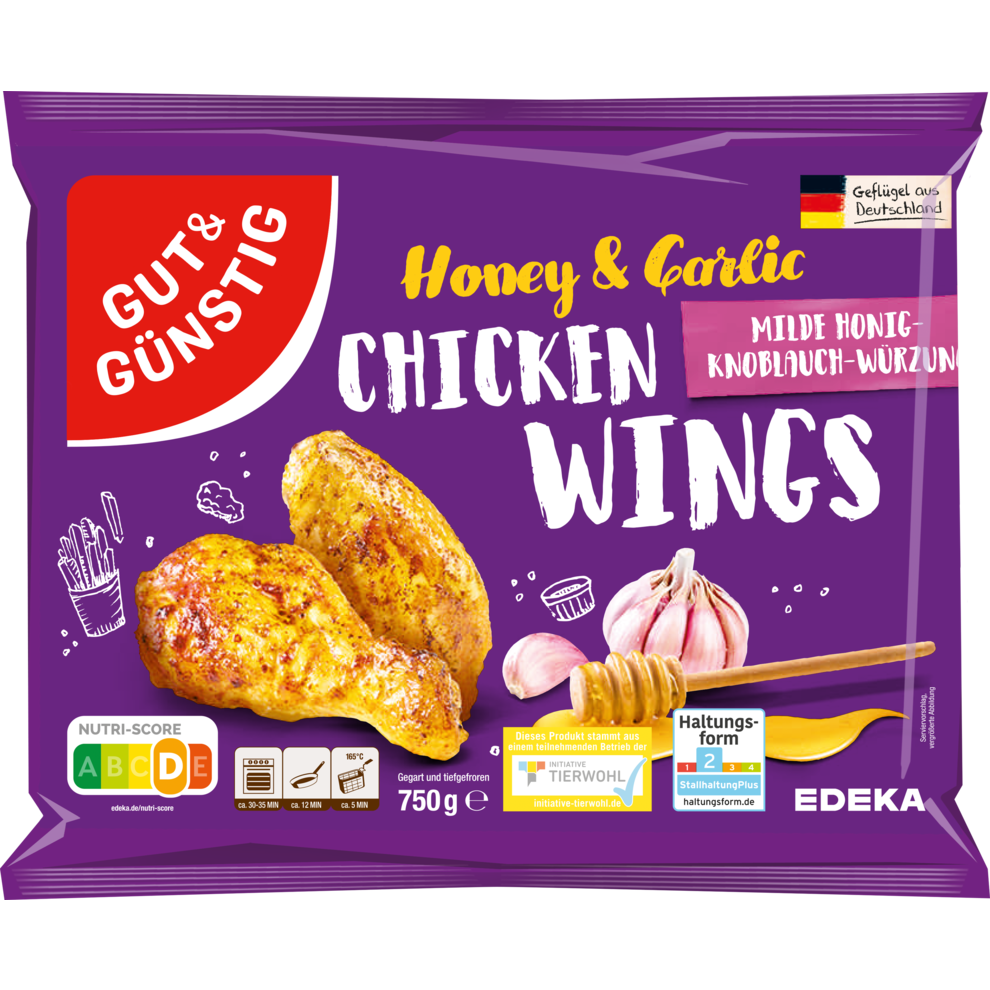 Chicken Wings Honey & Garlic