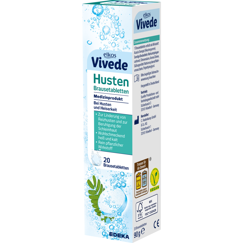 Husten-Brausetabletten