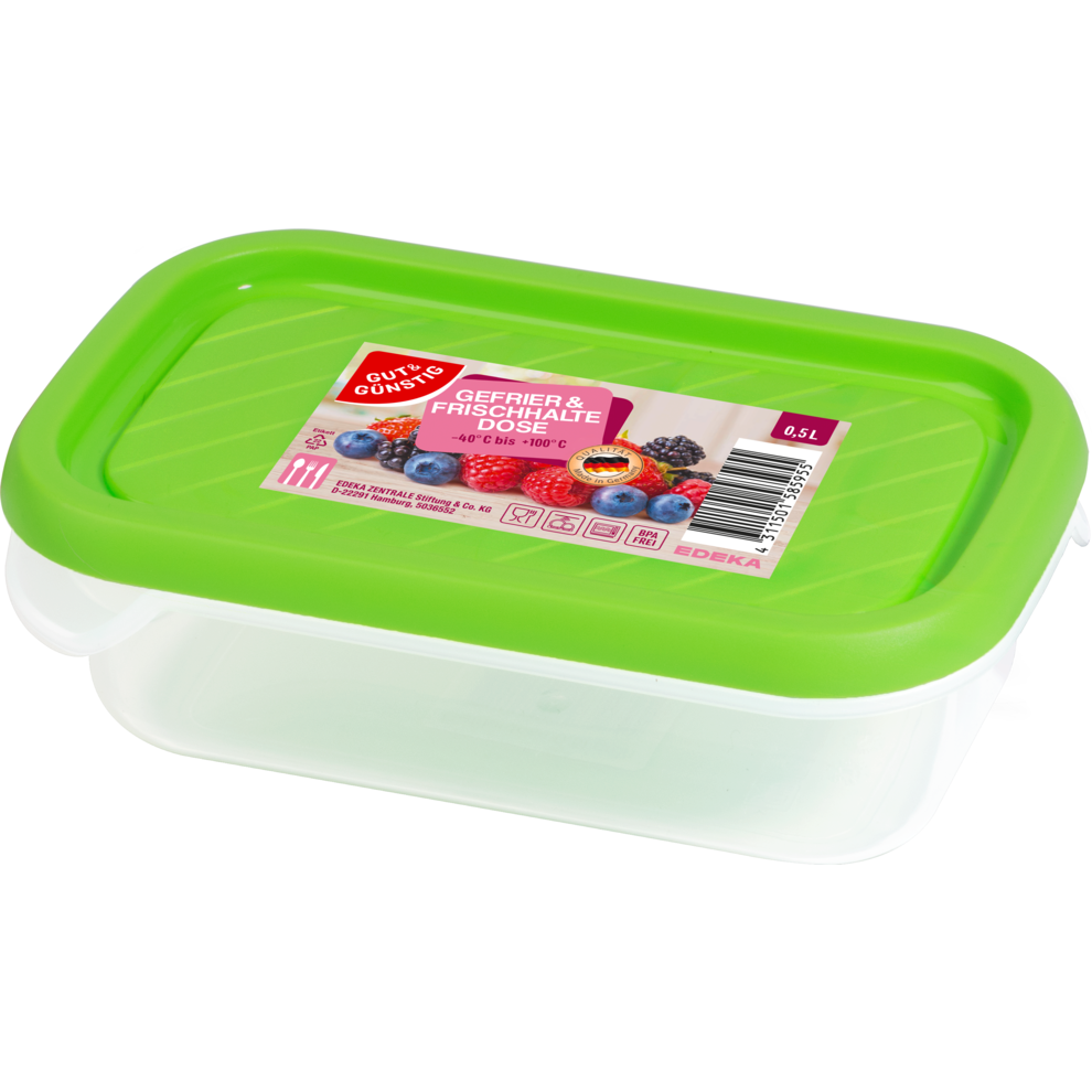 Gefrier- und Frischhaltedose 0,5 l