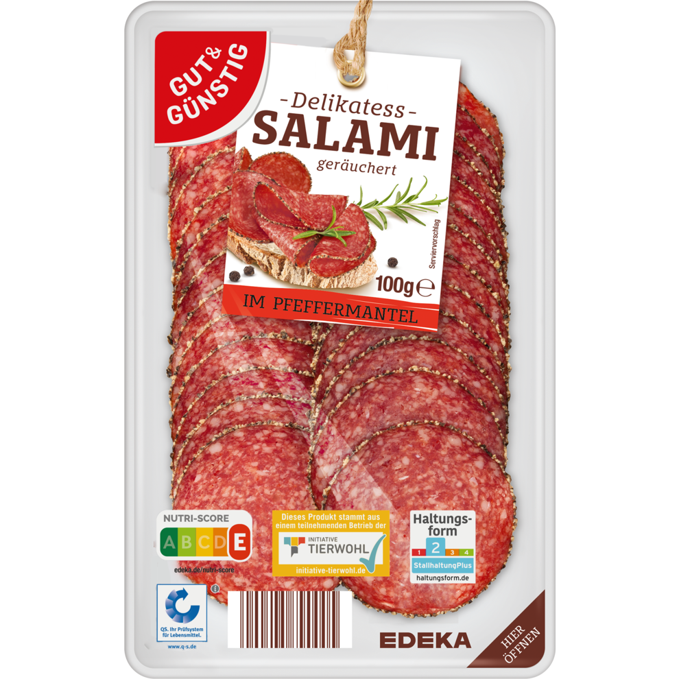 Salami im Pfeffermantel EDEKA