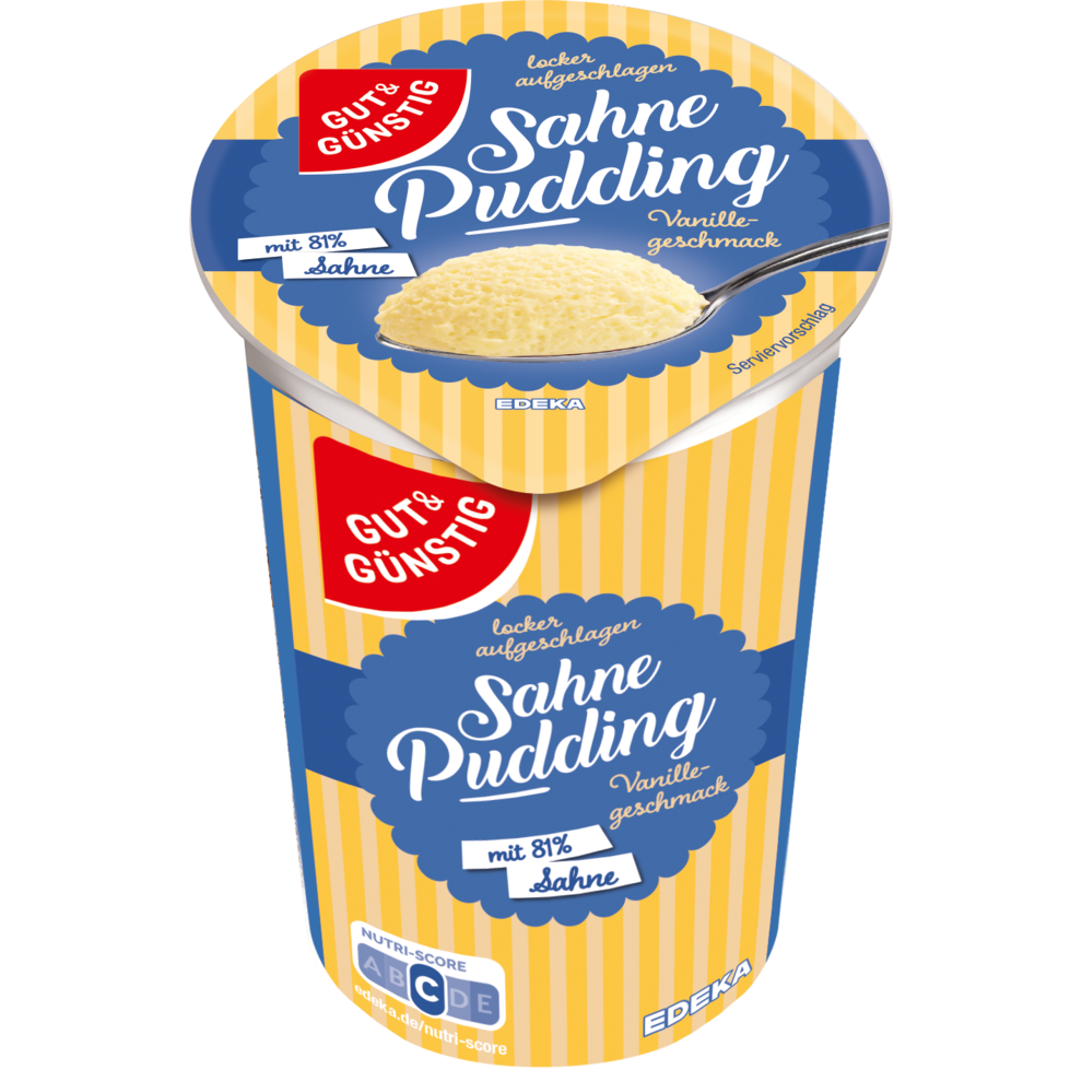 Sahnepudding Vanille