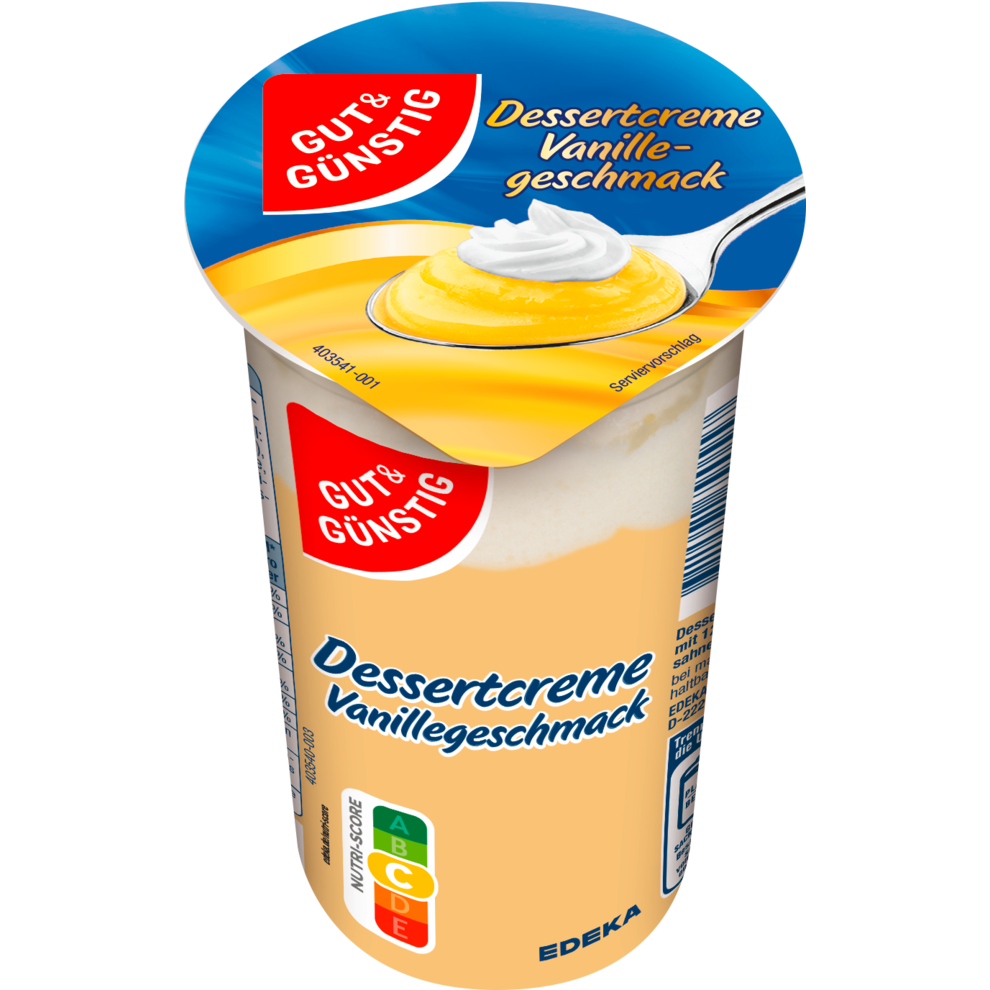 Dessertcreme Vanille