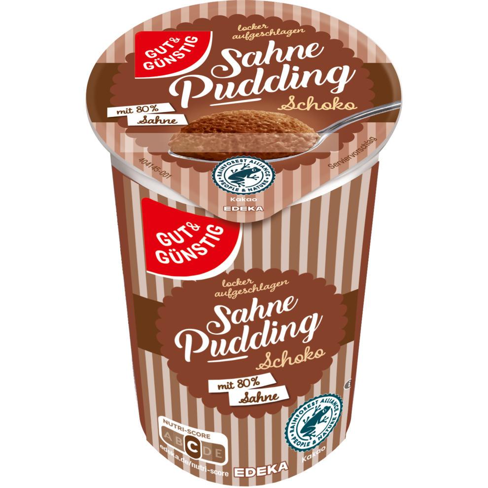 Sahnepudding Schoko