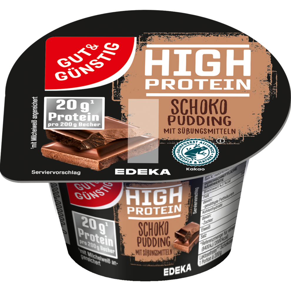 Proteinpudding Schoko