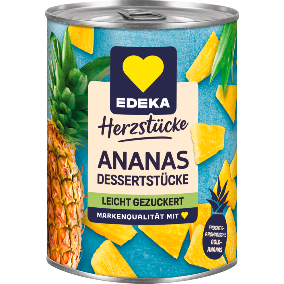 Ananas-Dessertstücke