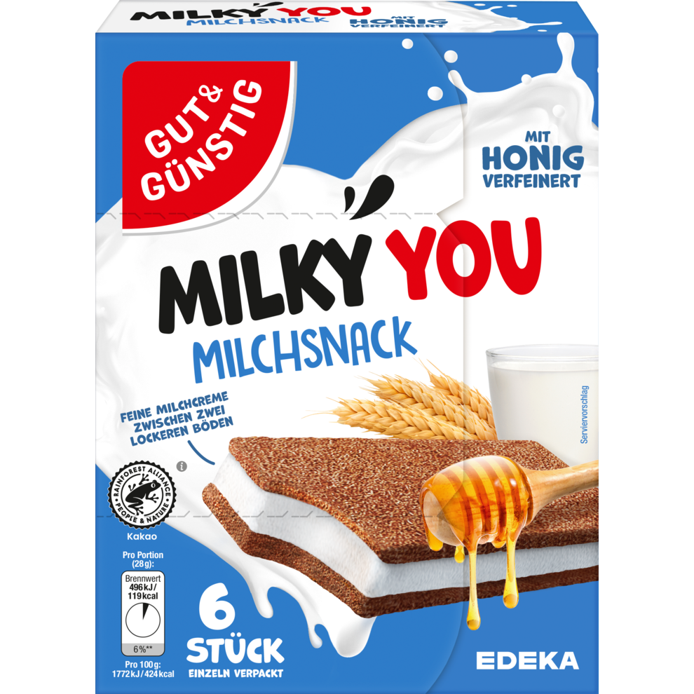 Milch Snack