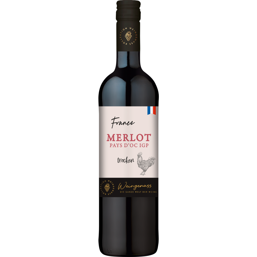 Merlot IGP Vin de Pays d’Oc rot