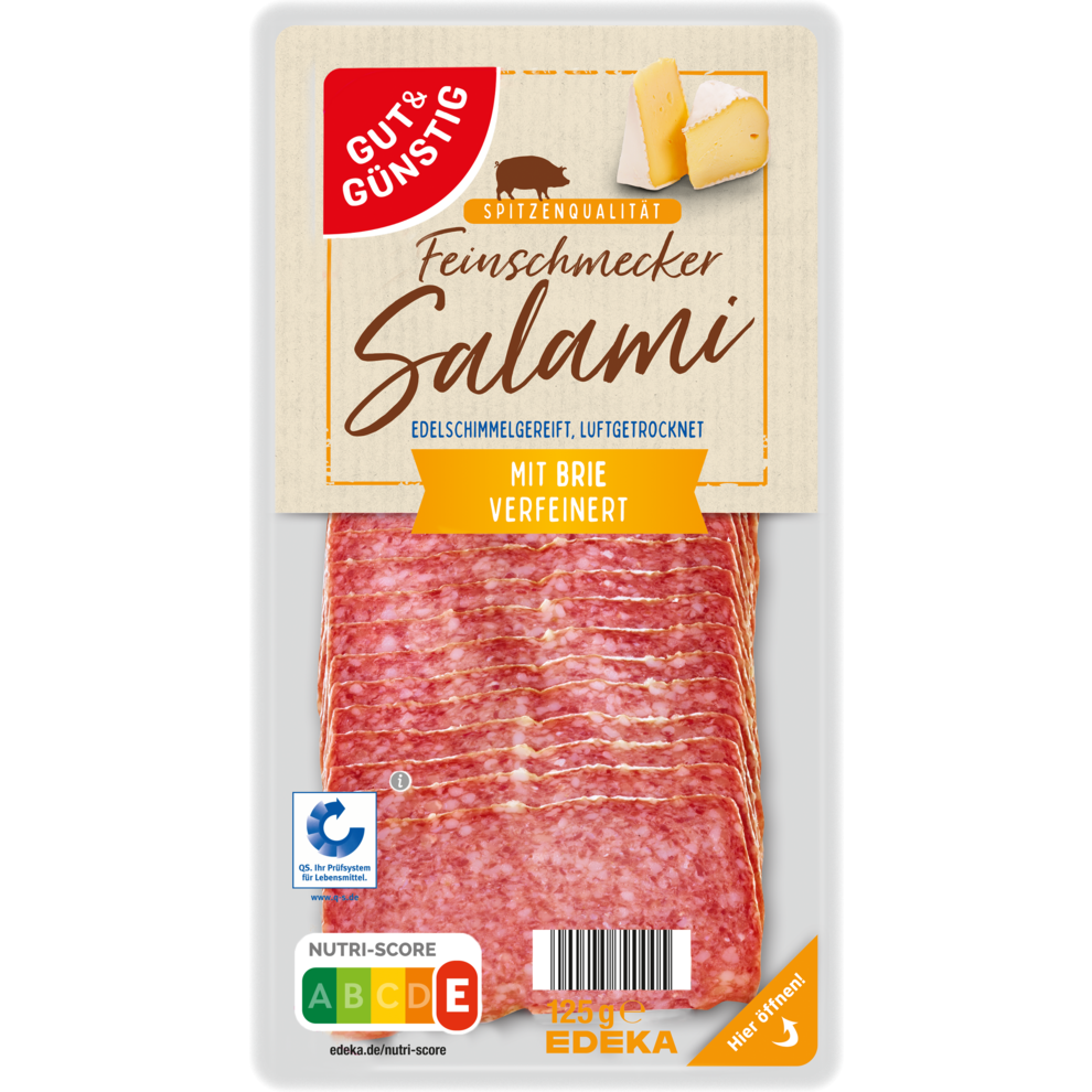 FeinschmeckerSalami mit Brie EDEKA