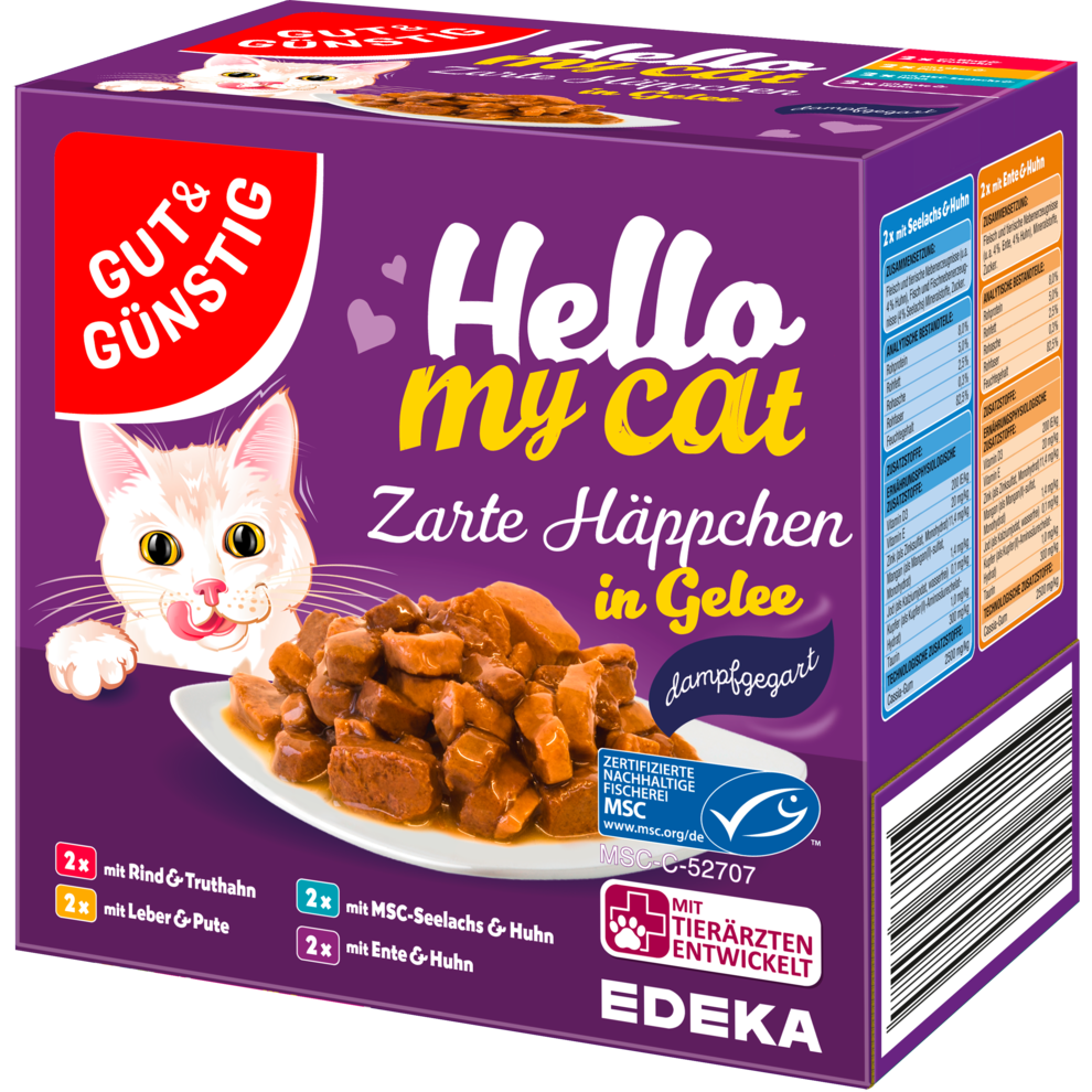 Zarte Häppchen in Gelee
