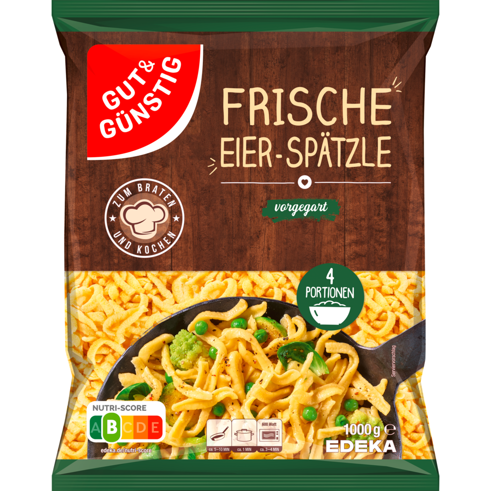 Frische Eierspätzle 1000g