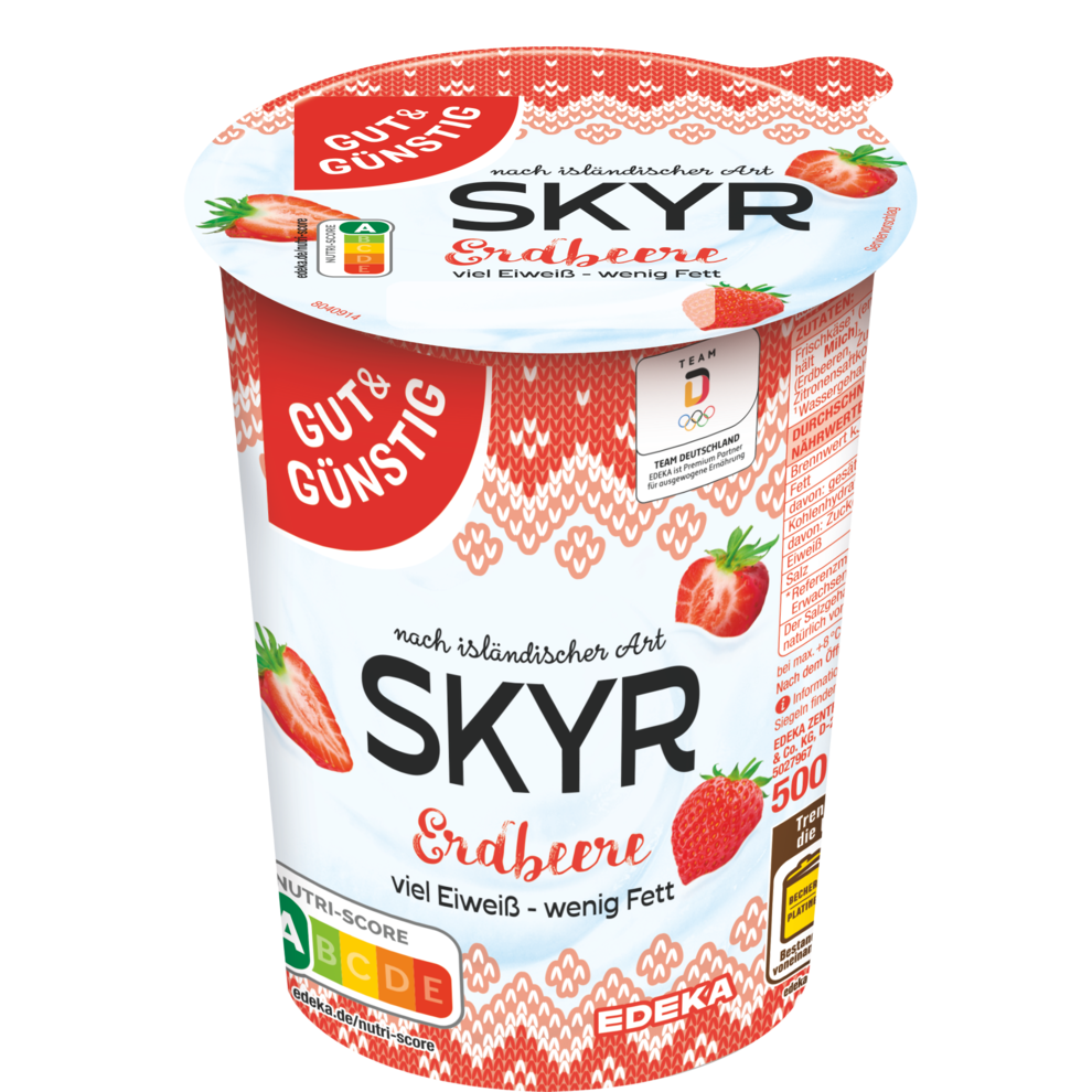 Skyr Erdbeere