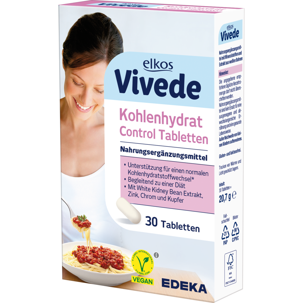 Kohlenhydrat Control Tabletten