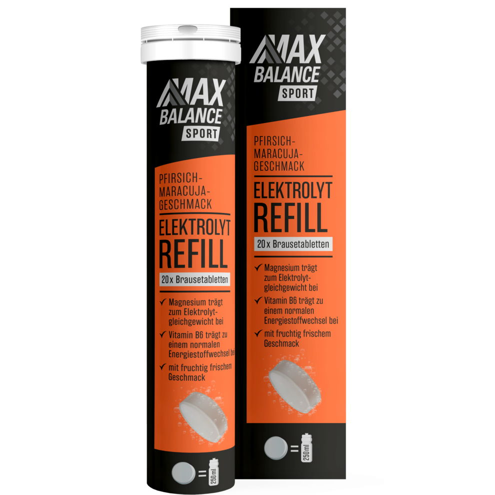 Sport Elektrolyt Refill Brausetabletten