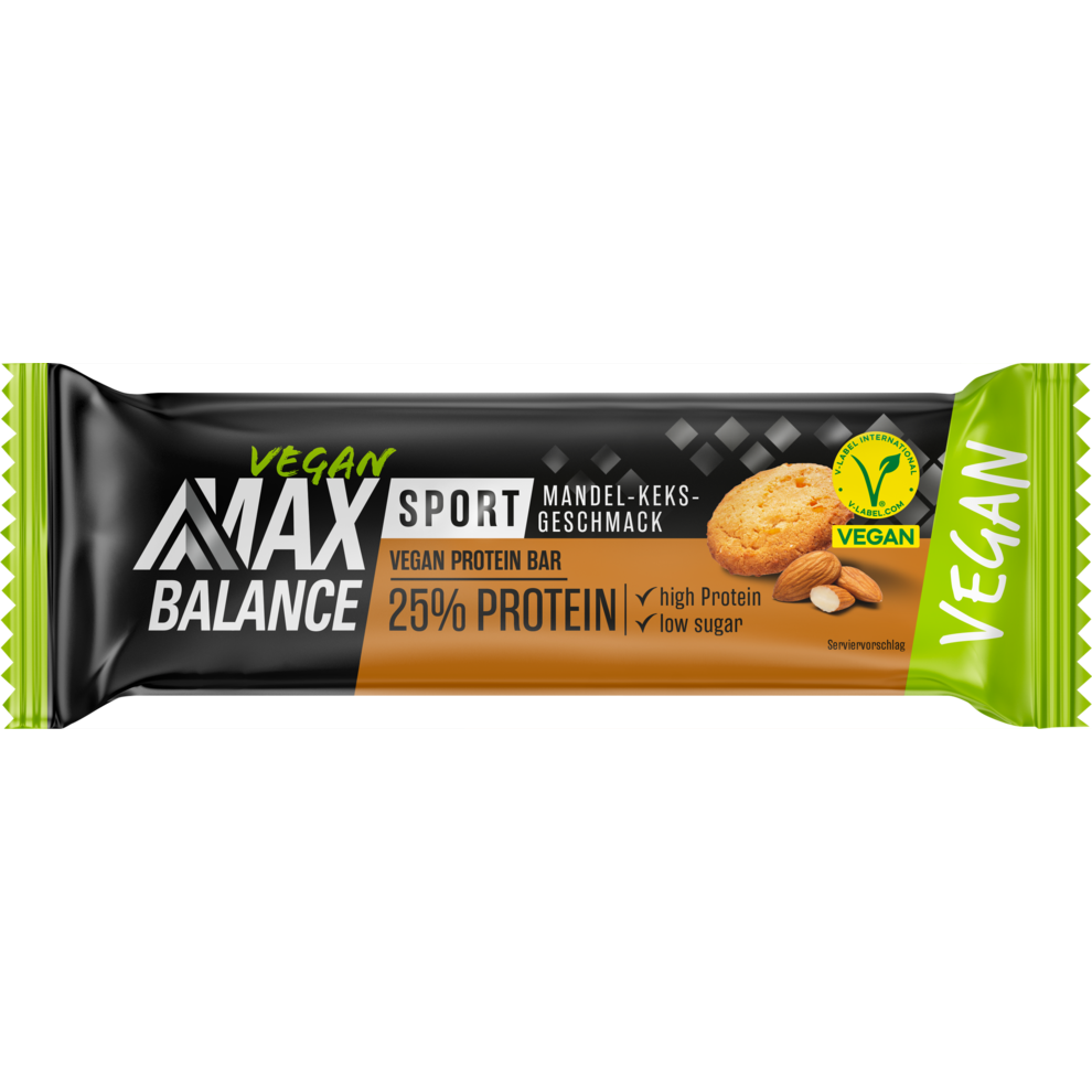 Veganer Proteinriegel Mandel-Keks-Geschmack