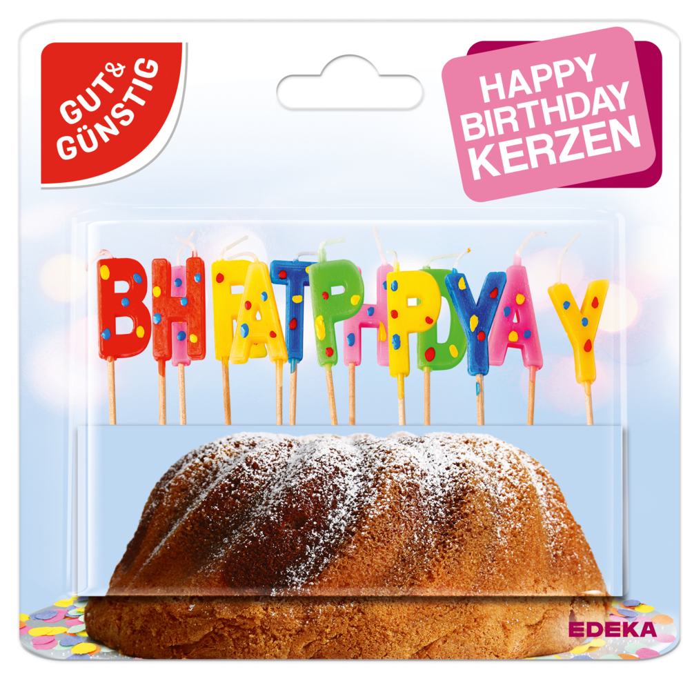 Happy Birthday Kerzen