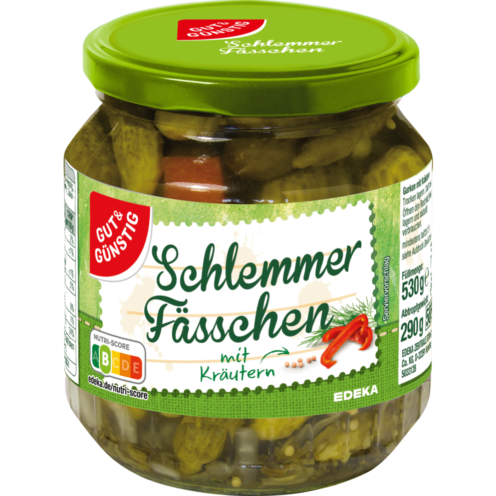 Schlemmerfässchen mit Kräuter