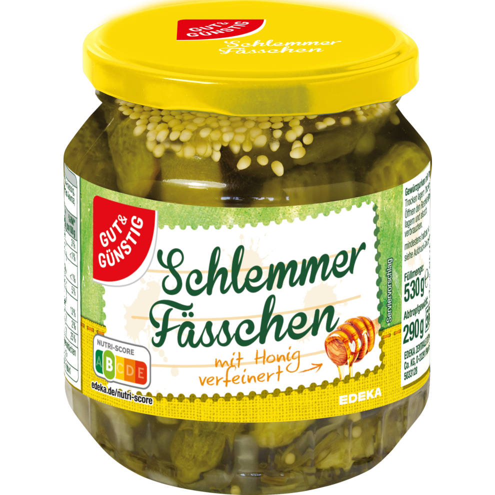 Schlemmerfässchen mit Honig verfeinert