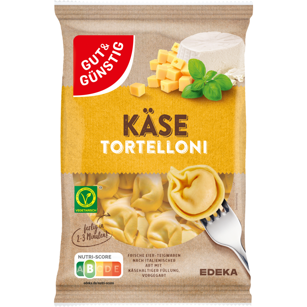 Tortelloni mit Käse