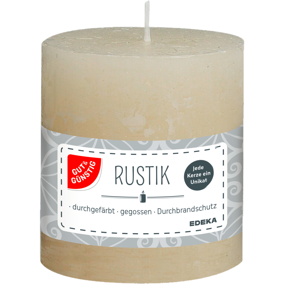 Rustikstumpe 80/70 mm, creme